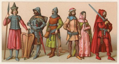Polnische Tracht von French School