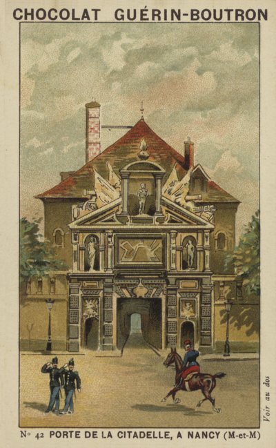 Tor der Zitadelle in Nancy, Meurthe-et-Moselle von French School