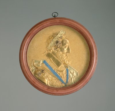 Porträtmedaillon von König Heinrich IV, Anfang des 17. Jahrhunderts von French School