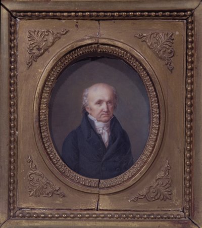 Porträt von Abraham-Louis Breguet, frühes 19. Jahrhundert (Tafel) von French School