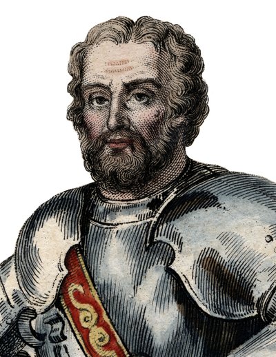 Porträt von Chevalier de Bayard (1476-1524), französischer Soldat von French School