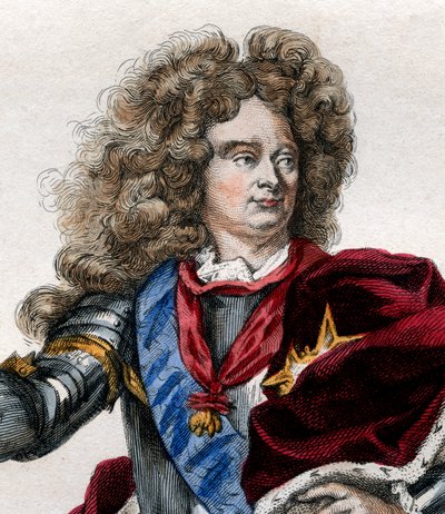 Porträt von Claude Louis Hector de Villars (1653-1734), Marschall von Frankreich von French School