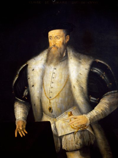 Porträt von Claudio I. von Lothringen (Castello di Condé-sur-Moselle) von French School