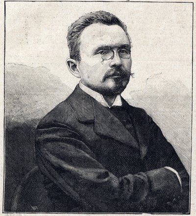 Porträt von Gabriel Albert Auguste Hanotaux französischer Diplomat, Historiker und Politiker (1853-1944) von French School