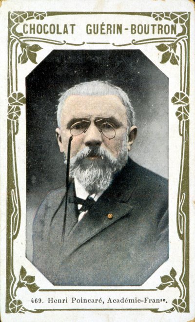 Porträt von Henri Poincaré von French School