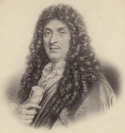 Porträt von Jean-Baptiste Lulli von French School