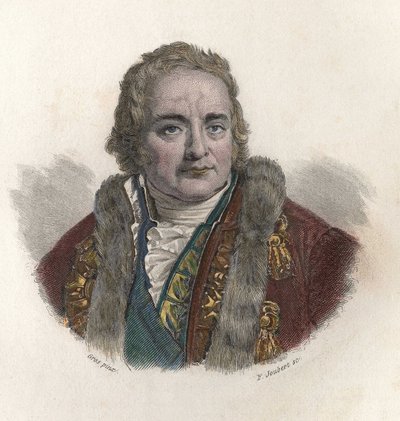 Porträt von Jean Antoine Chaptal, Graf von Chanteloup (1756-1832), französischer Chemiker und Politiker. In „Portraits of Useful Men“ von French School