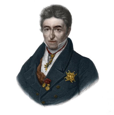Porträt von Jean Baptiste (Jean-Baptiste), Comte de Villele (1773-1854), französischer Politiker. in „LIBRE DES SPORERS“ von Louis de Cormenin Timon. 1842. Private Sammlung. von French School