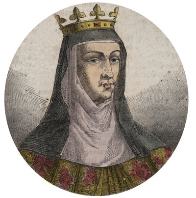 Porträt von Johanna von Frankreich (1464-1505) (oder von Valois) Königin von Frankreich, Ehefrau von Ludwig XII. - Johanna von Frankreich und Valois (1464-1505) von French School