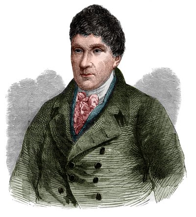 Porträt von John Rennie (1761-1821), schottischer Bauingenieur von French School