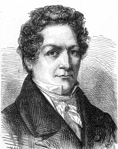 Porträt von Louis Jacques Thénard (1777 - 1857), französischer Chemiker - im „Album der Wissenschaft; berühmte Wissenschaftler; Große Entdeckungen“ 1896. von French School