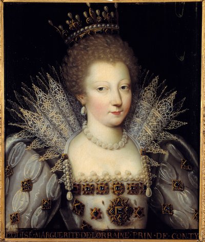 Porträt von Louise Marguerite de Lorraine, Prinzessin von Conti von French School