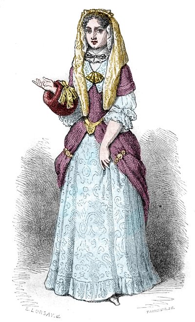 Porträt von Madame d