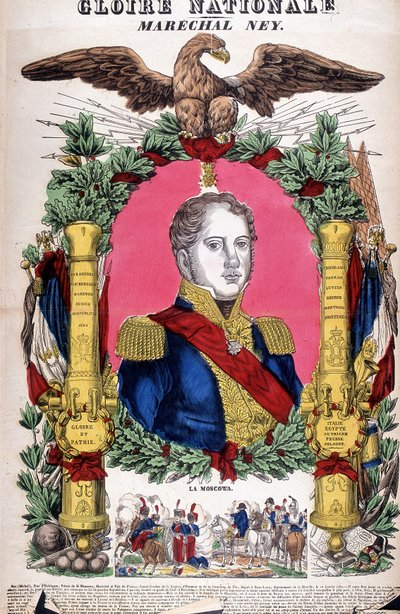 Porträt von Marschall Michel Ney (1769 - 1815). von French School
