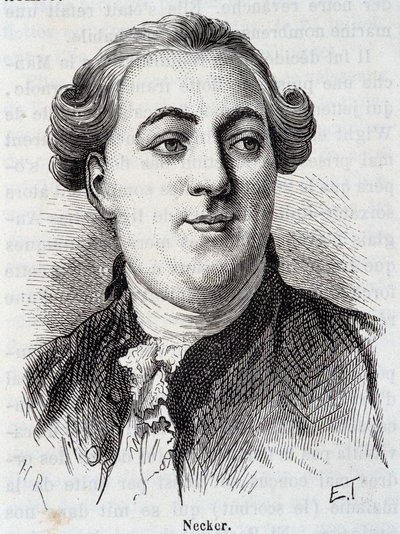 Porträt von Necker - in „L