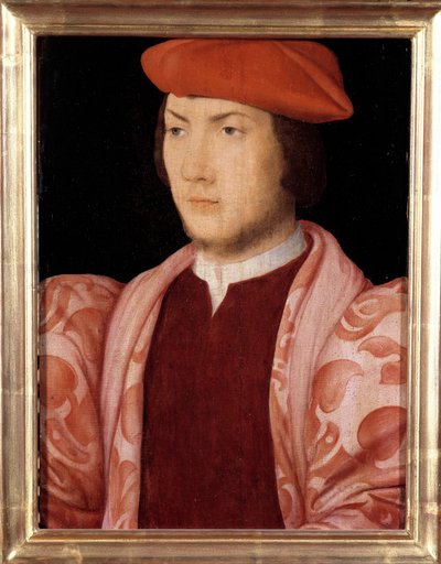 Porträt von Odet de Coligny, Kardinal von Chatillon im Jahr 1534 (Sohn von Gaspard de Coligny, Marschall von Frankreich und Bruder von Admiral Gaspard de Coligny) (1517-1571) um 1535 von French School
