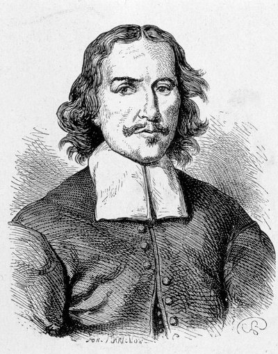 Porträt von Otto von Guericke von French School