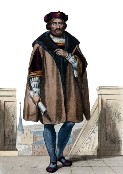 Porträt von Pierre de Ronsard (1524-1585), französischer Dichter von French School