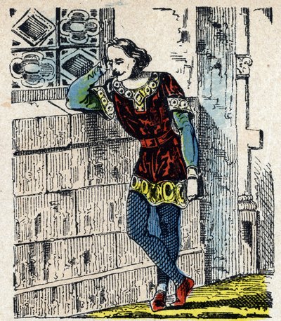 Porträt von Prinz Karl von Niederlothringen (Karl I. von Lothringen) (953-991) in Orleans eingeschlossen 991 von French School