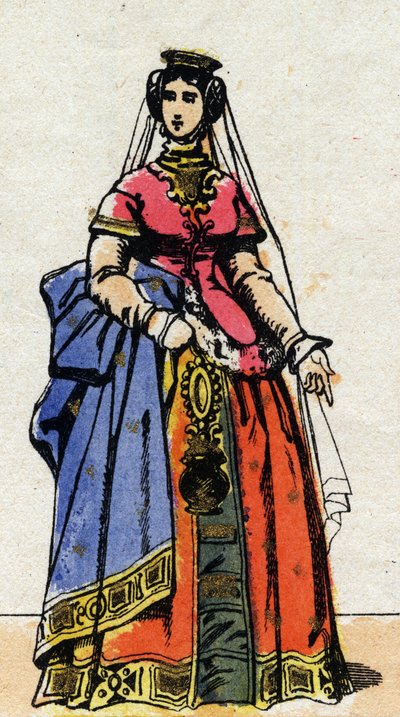 Porträt von Königin Johanna von Évreux (1307-1371). von French School