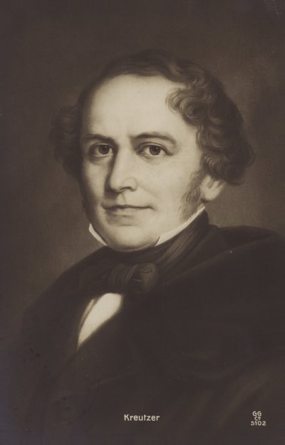 Porträt von Rodolphe Kreutzer von French School