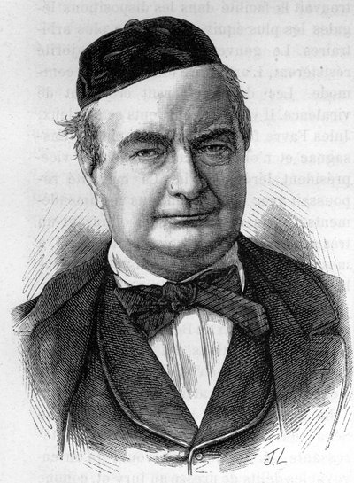 Porträt von Sainte Beuve (1804-1869), französischer Schriftsteller - in „L