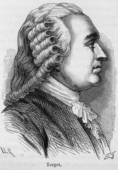 Porträt von Turgot, Baron de l