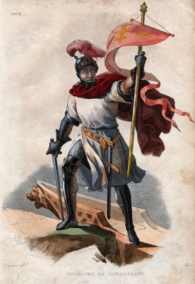 Porträt von Wilhelm I. der Eroberer (1027-1087), Herzog der Normandie und erster normannischer König von England von French School