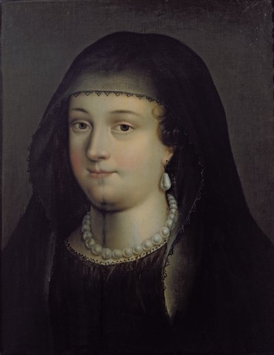 Porträt eines Mädchens, vermutlich Maria Stuart (1542-87) von French School