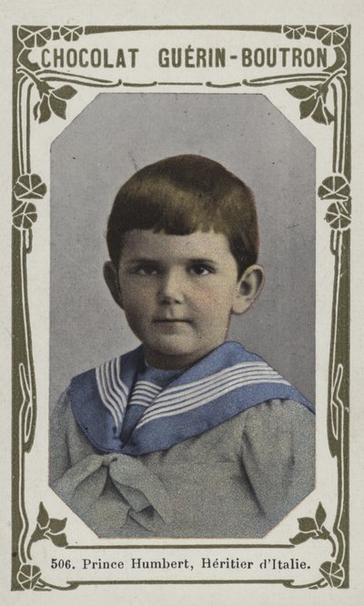 Prinz Humbert, Erbe von Italien von French School