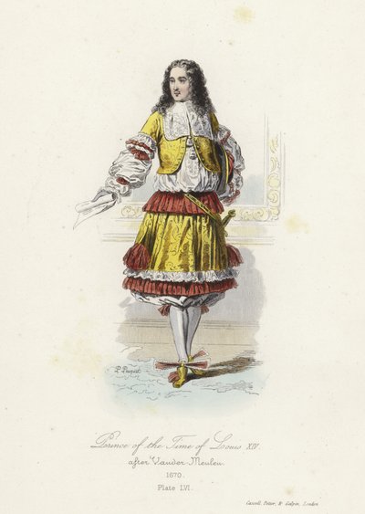 Prinz zur Zeit von Ludwig XIV. von Frankreich von French School