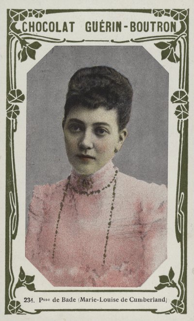 Prinzessin von Baden, Marie-Louise von Cumberland von French School