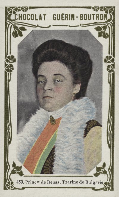 Prinzessin von Reuß, Zarin von Bulgarien von French School