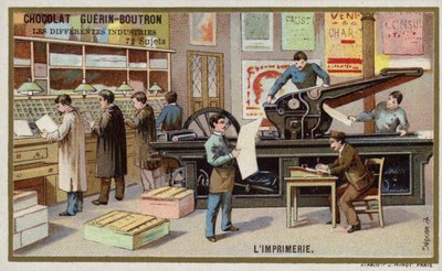 Druckerei von French School