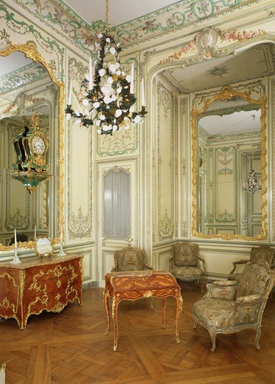 Privatzimmer der Dauphine Marie-Josephe de Saxe (1731-67) von French School