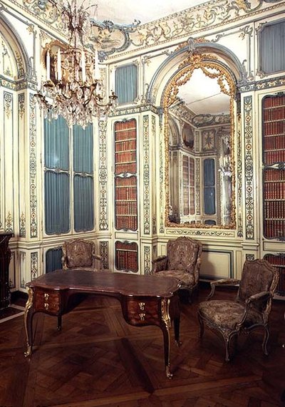 Privatstudie von Dauphin Louis von Frankreich (1729-65), später eine Bibliothek von French School