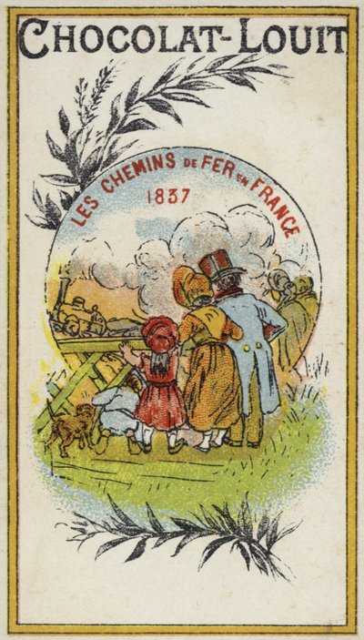 Eisenbahnen in Frankreich, 1837 von French School
