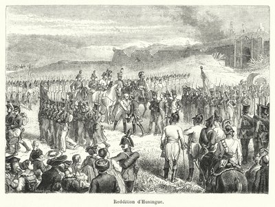 Kapitulation von Huningue von French School