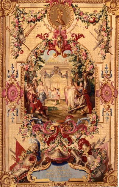 Regence Gobelins Wandteppich mit der Geschichte von Don Quixote, 1717-18 von French School