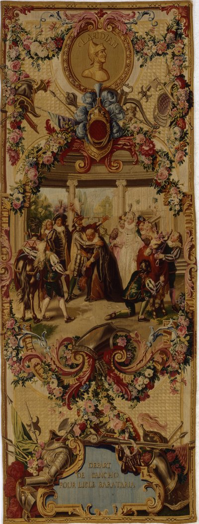 Regence Gobelins Wandteppich mit der Geschichte von Don Quixote, 1717-18 von French School