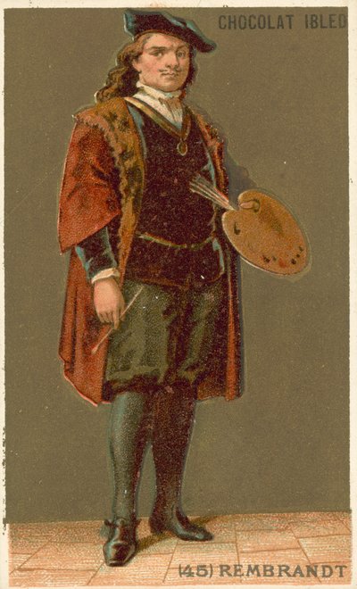 Rembrandt van Rijn, niederländischer Künstler von French School