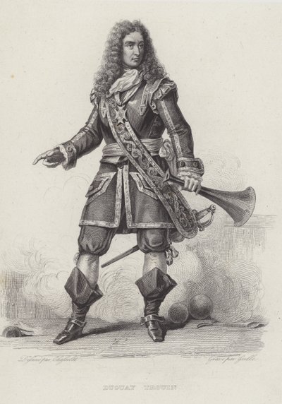 Rene Duguay-Trouin, französischer Korsar von French School