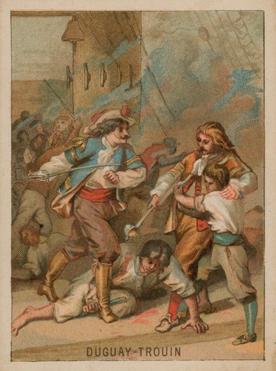 Rene Duguay-Trouin französischer Korsar von Saint Malo von French School