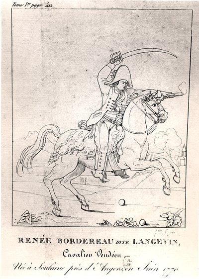Renee Bordereau, genannt Langevin (1770-1828) von French School