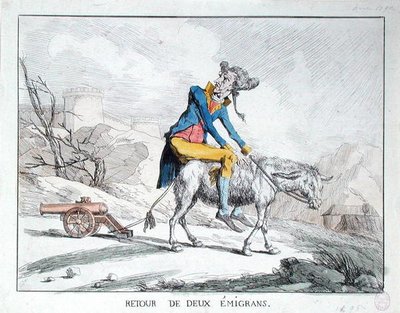 Rückkehr von zwei Emigranten von French School
