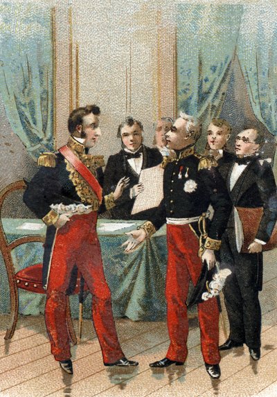 Revolution von Juli 1830: Lafayette zu Louis Philippe I. von French School