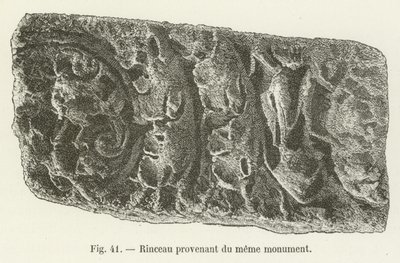 Rinceau vom selben Monument von French School