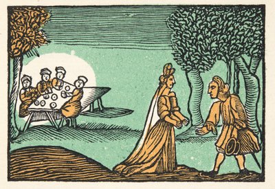 Riquet mit dem Schopf, aus Geschichten oder Märchen vergangener Zeiten erzählt von Mutter Gans, mit Moral, von M. Perrault, veröffentlicht 1925 von French School