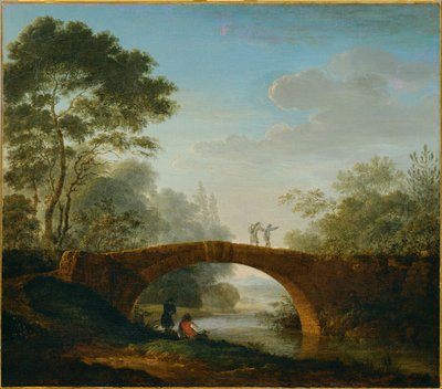 Flusslandschaft von French School