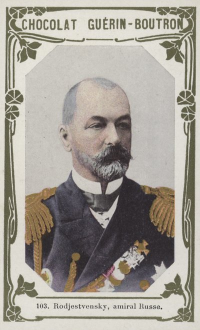 Rodjestvensky, russischer Admiral von French School